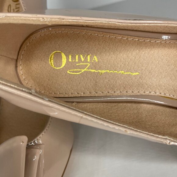 Olivia Ferragamo Womens Bow Closed Pointed Toe Dress Stiletto Heels Shoes Sz 9 - Picture 8 of 12